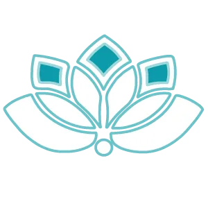 logo white teal squared